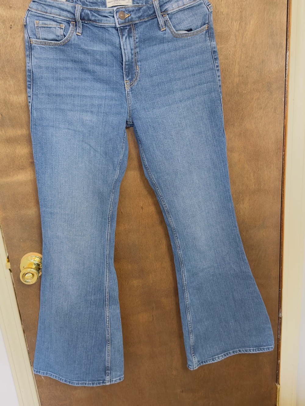 Abercrombie & Fitch Light Blue Flare Jeans